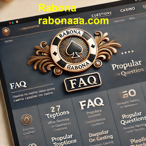 Explorando a Categoria de Perguntas Frequentes no Rabona